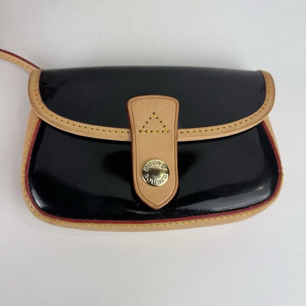 Dooney & Bourke Black and Tan Women's Bag Set - Picture 10 of 16